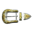 4-187201.SLC.jpg 1" Durango Buckle Set - Silver Plate/Gold Plate Image