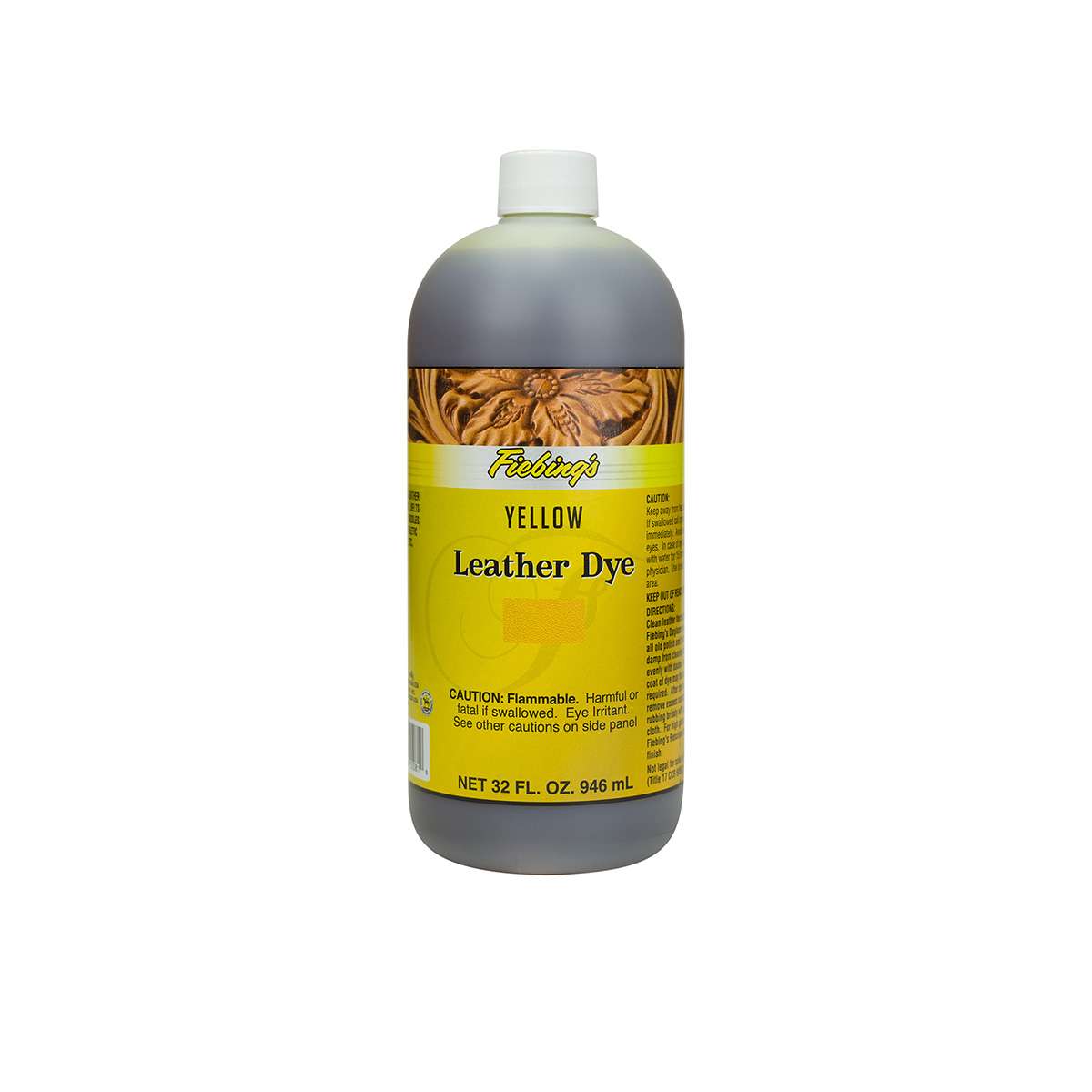 34-210115.SLC.01.jpg Fiebings Leather Dye - Yellow 32oz Image