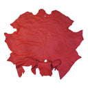 Red Ostrich Hides