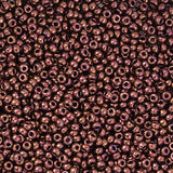 11/0 Metallic Copper Bronze Seed Beads - 20g