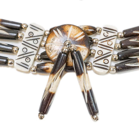 16-5452.SLC.1.jpg Bone Choker - Multicolor W/Drop Image