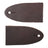 SHP105.Brown.01.jpg Leather Shape - Strap End Tabs Image