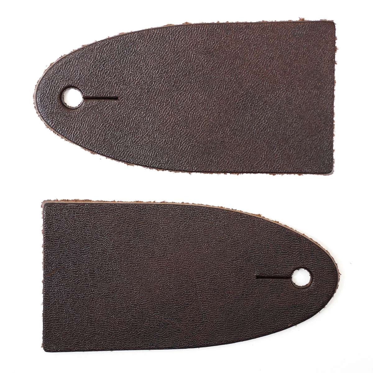 SHP105.Brown.01.jpg Leather Shape - Strap End Tabs Image