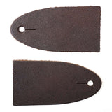 SHP105.Brown.01.jpg Leather Shape - Strap End Tabs Image