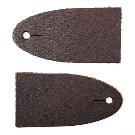 SHP105.Brown.01.jpg Leather Shape - Strap End Tabs Image