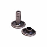 SBDCR.Gunmetal.Medium.01.jpg Double Capped Rivet - Solid Brass Image