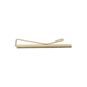 Wire Money Clip Bar - Regular - Gold Plated