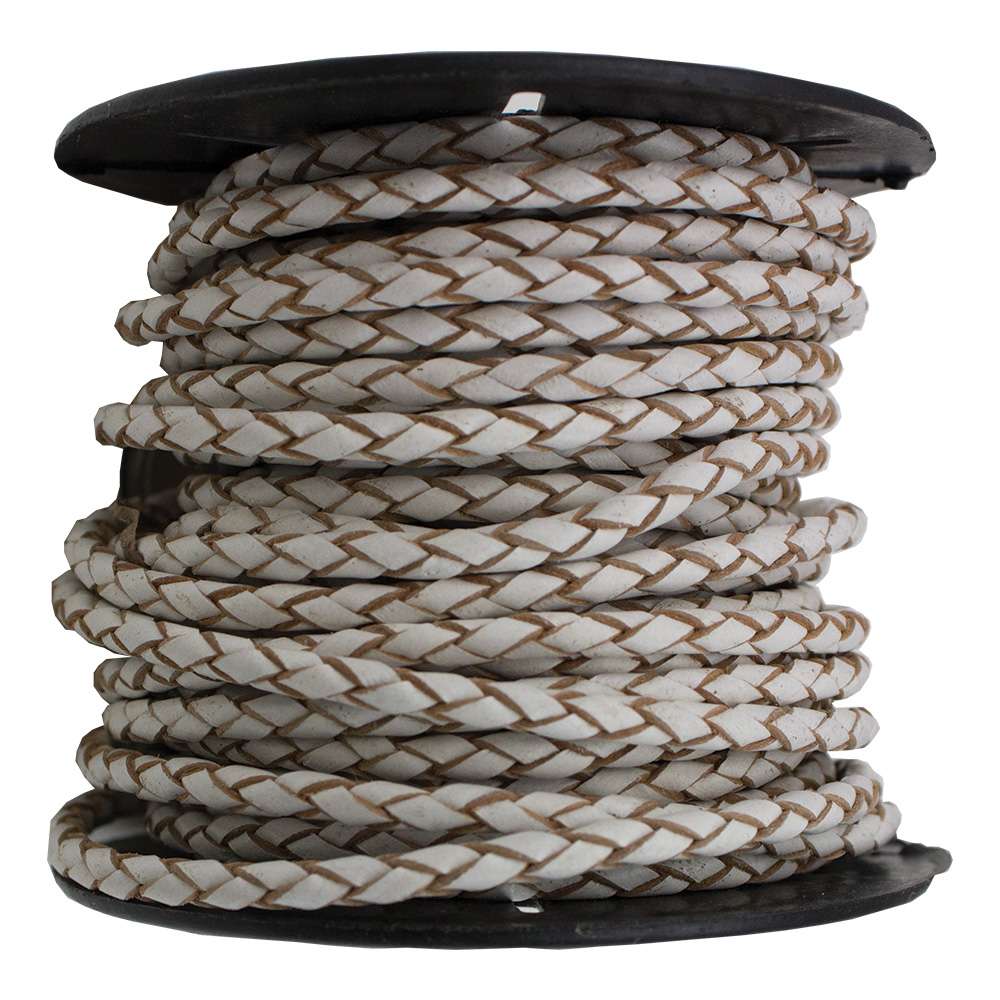 221-609.SLC.jpg 3mm Bolo Cord - White Yd Image