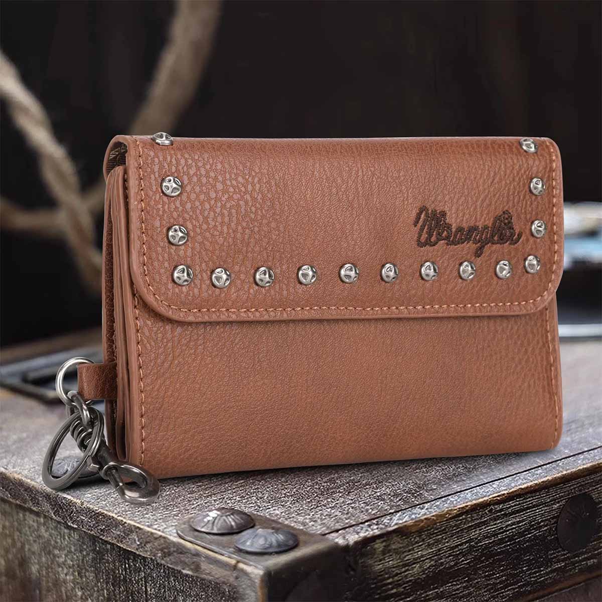 WTFW.Brown.01.jpg Wrangler Tri-Fold Wallet Image