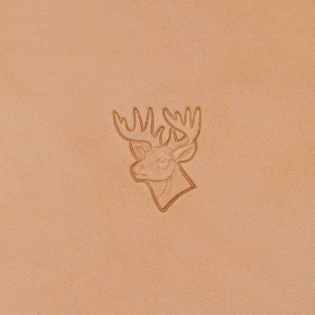 011-8834101.SLC.01.jpg Deer Head (Left) - 3D Stamp Image