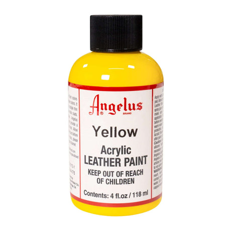 ALAPFO.Yellow.01.jpg Angelus Leather Acrylic Paint 4oz Image