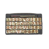 Standard Craftmaster Alphabet and Number Stamp Set