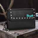 Black Wrangler Tri-Fold Wallet