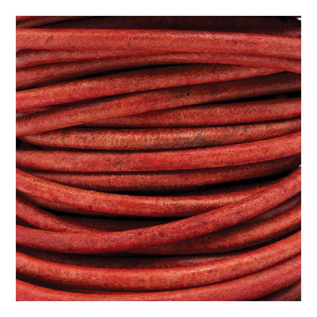 221-24051.SLC.jpg 2mm Natural Red Round Lace - 1yd Image