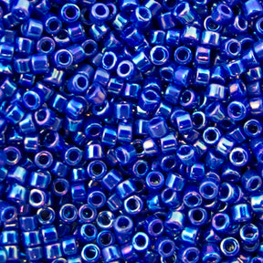 Delica Bead - Opaque Royal Blue AB DB165