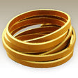 ¼"x72" Tan AlumTan Lace
