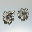 226-1271212.SLC.jpg Floral Hook Loop Clasp - Silver Plate Image