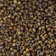45-894517.SLC.jpg 8/0 Seed Beads - Picasso Brown Tan Matte 22g Image