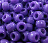 Purple Pony Beads - 250pk