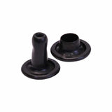 SBDCR.Shiny Black.Small.01.jpg Double Capped Rivet - Solid Brass Image