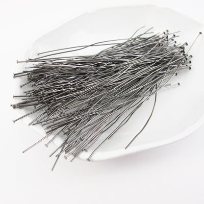 45-60216.SLC.jpg 4" Headpins - Gunmetal 144pk Image