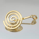 Gold Spiral Bail