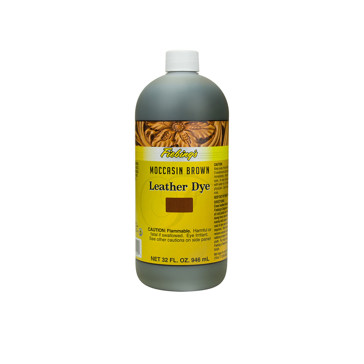 34-210130.SLC.01.jpg Fiebings Leather Dye - Moccasin Brown 32oz Image