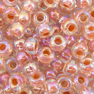 45-69275.SLC.jpg 6/0 Seed Beads - Dark Peach Crystal 20g Image