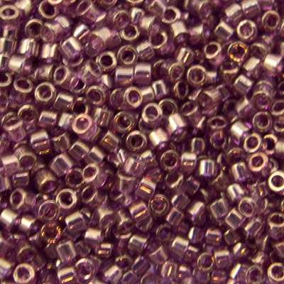 45-113108.SLC.jpg Delica Bead - Amethyst Gold Luster DB108 Image
