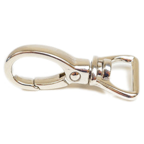 Swivel Snap with Push Gate - Nickel