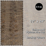 665-30522.SLC.1.jpg Pre-Cut Embossed Python Smokey Quartz - 12"x24". Image