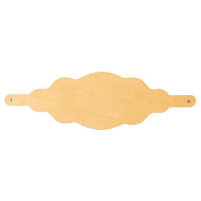 Wide Scalloped Bronc Halter Blank