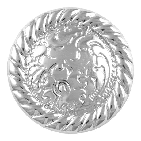 378-35010.SLC.jpg 1" Round Seirra Concho - Silver Plate Image