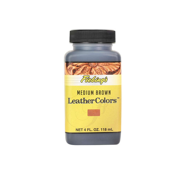 34-217004.SLC.01.JPG Fiebings LeatherColors Dye - Medium Brown 4oz Image