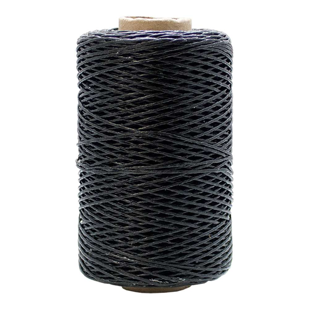 144-122001.SLC.jpg 4oz Poly Black Wax Thread Image