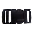 152-124000.SLC.jpg 1" Black Side Squeeze Buckle - Plastic Image