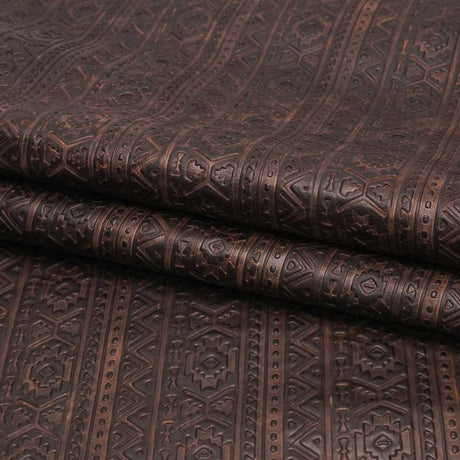 ALCS.Brown.02.jpg Authentic Lightning Embossed Cow Image