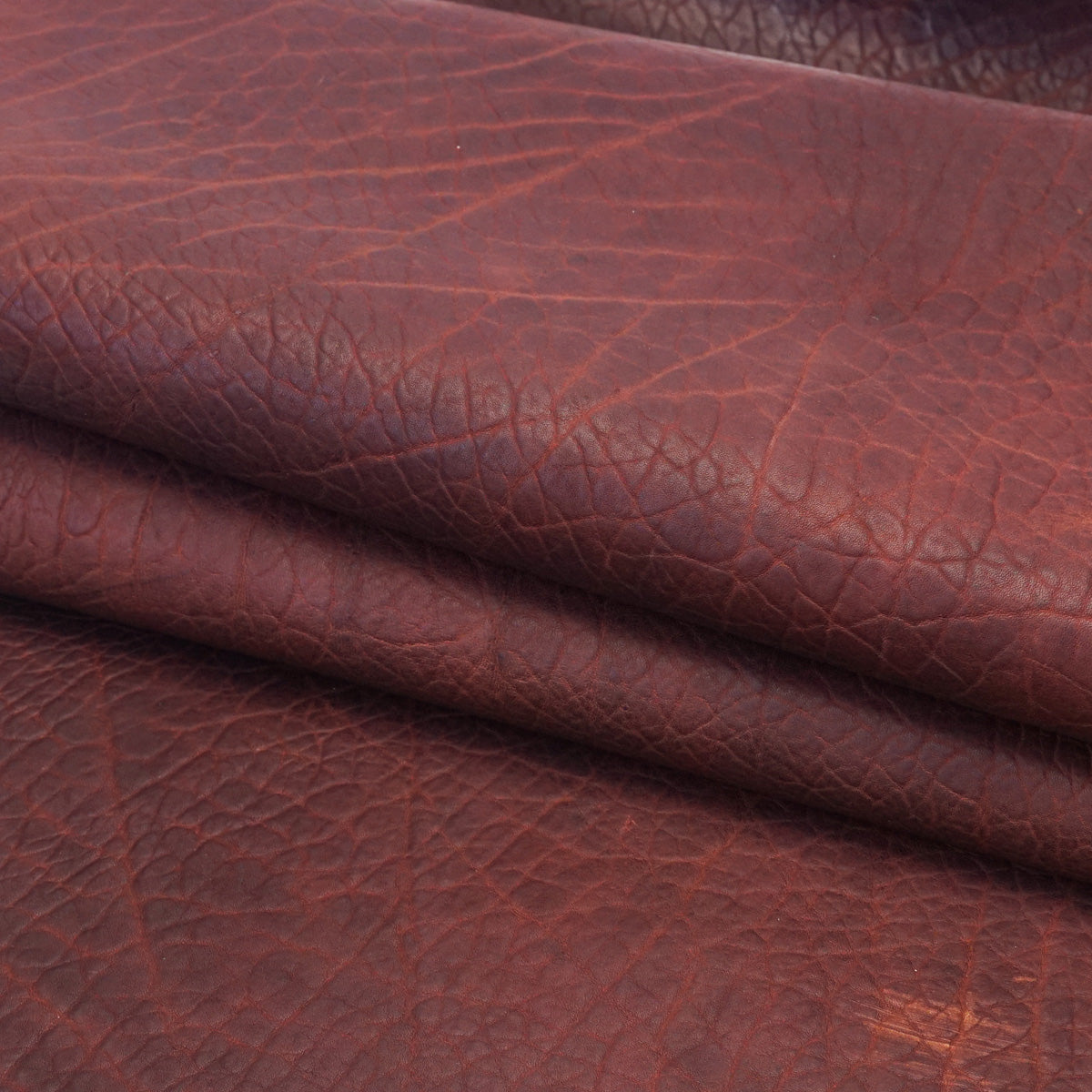 SGBDS.Matte Brown.01.jpg Shrunken Grain Buffalo Double Shoulders Image