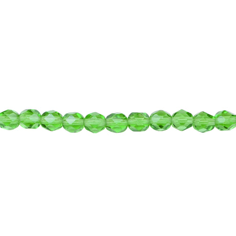 222-4183.SLC.1.jpg 6mm Firepolish Strand - Green Image