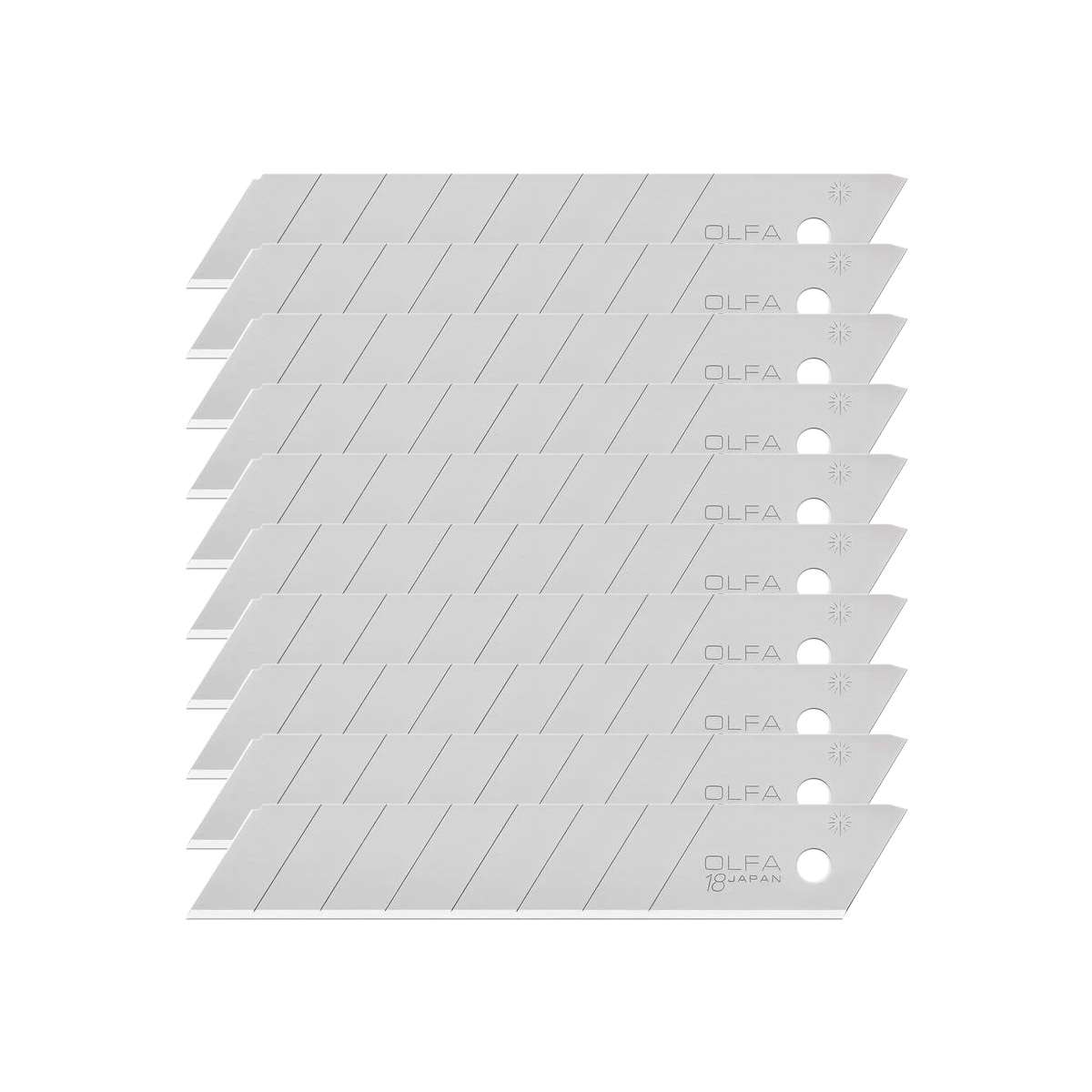 401-5009.SLC.01.jpg 18mm LB Silver Snap Blade - 10 Pack Image
