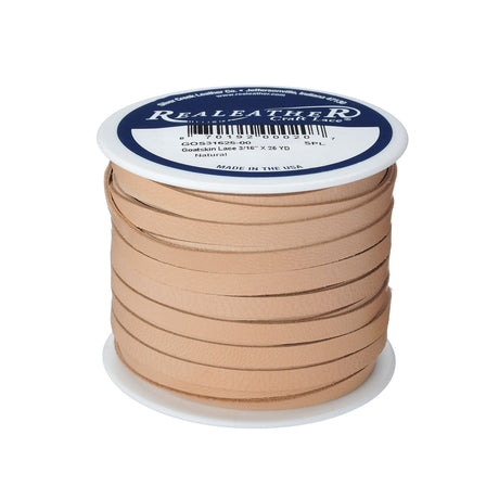 28-9008.SLC.01.jpg Lace Supreme Leather 3/16" x 25 yds Image