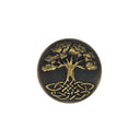 Antique Brass Tree of Life Screw Back Concho