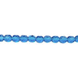 339-78.SLC.1.jpg 6mm Capri Blue Bead Strand - Firepolished Image
