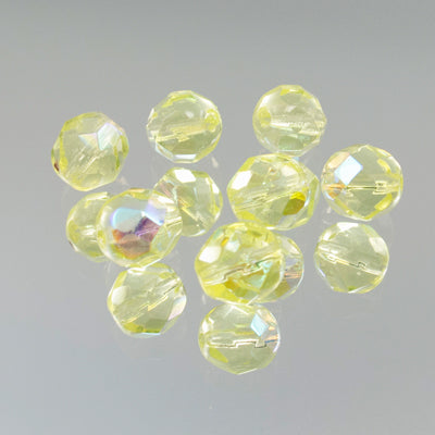 339-123.SLC.jpg 8mm Jonquil AB Bead Strand - Firepolished Image