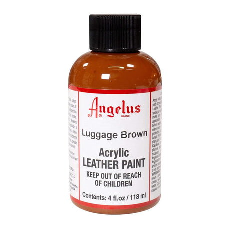 ALAPFO.Luggage Brown.01.jpg Angelus Leather Acrylic Paint 4oz Image