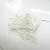 1" Headpins - Silver Plate 144pk