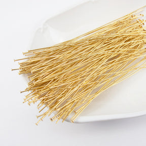 4" Headpins - Gold Plate 144pk