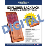 Explorer Backpack Pattern - Digital