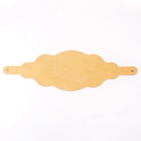 100-1027.SLC.2.jpg Wide Scallop Bronc Halter Blank Poly Template Image