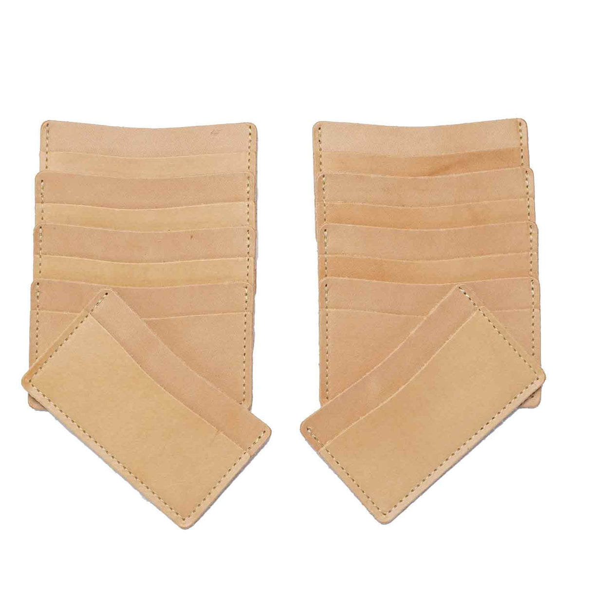 RHMW.Natural Veg Hermann Oak.05.jpg Horizontal Minimalist Wallet - 10 Pack Image